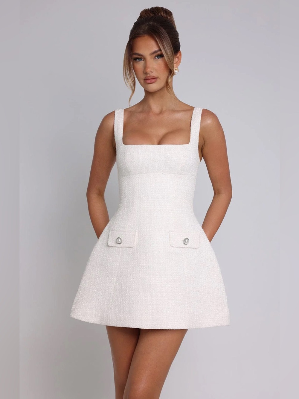 New BabyBoo BESSIE MINI DRESS IVORY Dress Size XXL